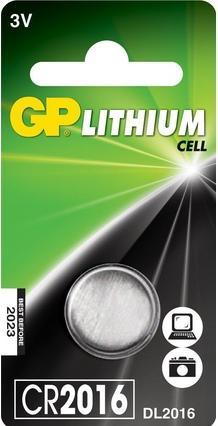 Actual product image GP Batteries Lithium CR2016 (4 pcs., CR2016, 90 mAh)