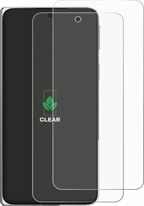 Produktbild ScreenLeaf Schutzfolie nachhaltiger Displayschutz Display Schutz Folie Klar Transparent (2 Stück, Oppo Find X5)