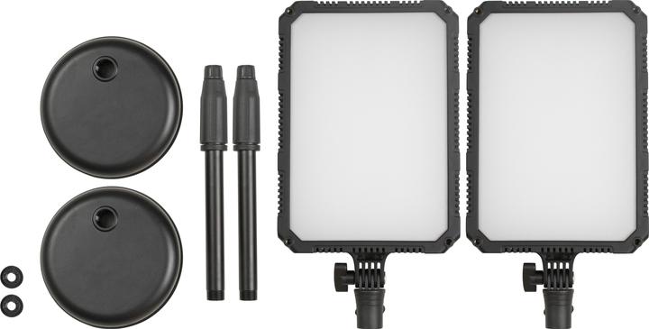 Produktbild Nanlite Compac 24B Desktop 2 Kit (Flächenleuchte)