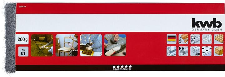 Produktbild kwb Stahlwolle 200G Nr.01 Mittel