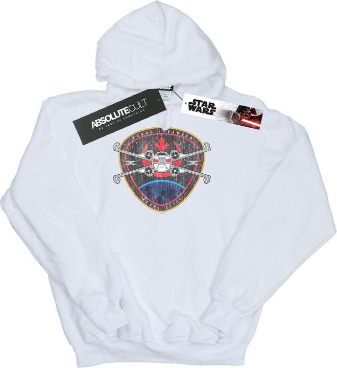 Actual product image Star Wars Mens Rebel Elite Badge Hoodie (M)