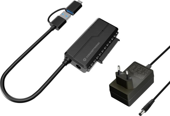 Produktbild Conceptronic Adapter USB-C -> SATA Adapter 2.5/3.