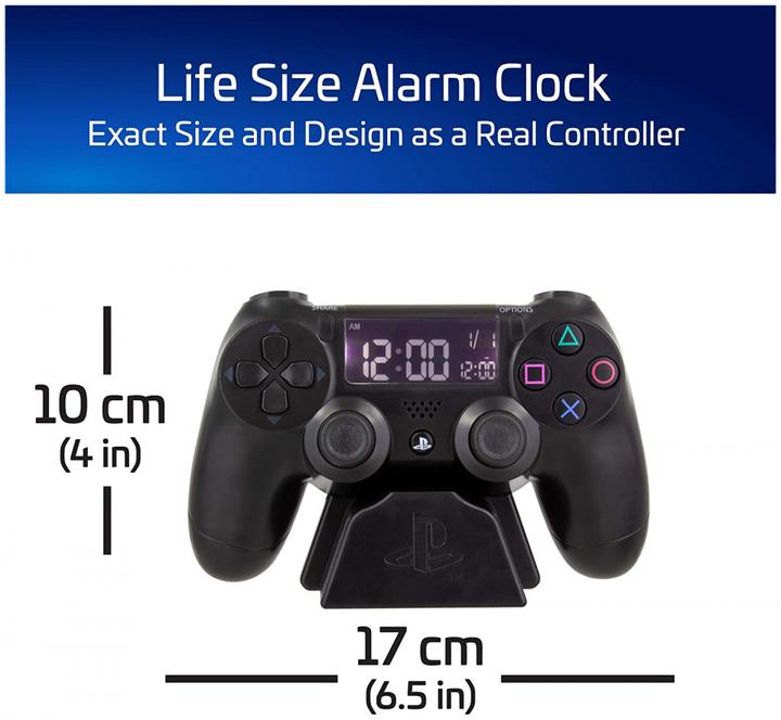 Actual product image Paladone Products Sony PlayStation Controller Alarm Clock
