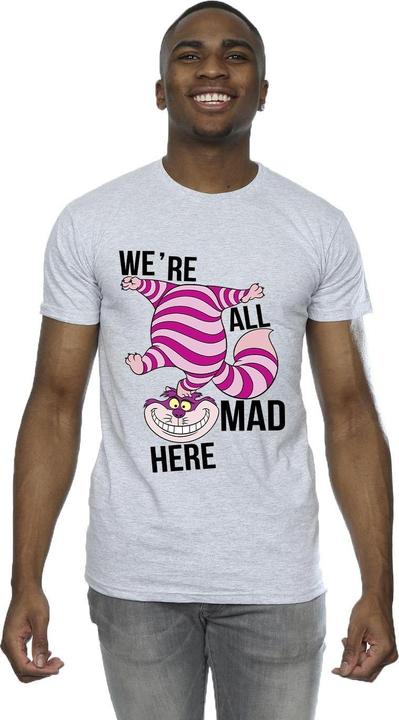 Immagine prodotto Disney Alice nel Paese delle Meraviglie Tutti pazzi qui TShirt (3XL)
