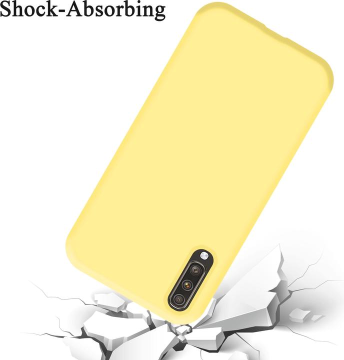 Immagine prodotto Cadorabo Copertura della cassa del silicone liquido TPU (Samsung Galaxy A70, Samsung Galaxy A70S)