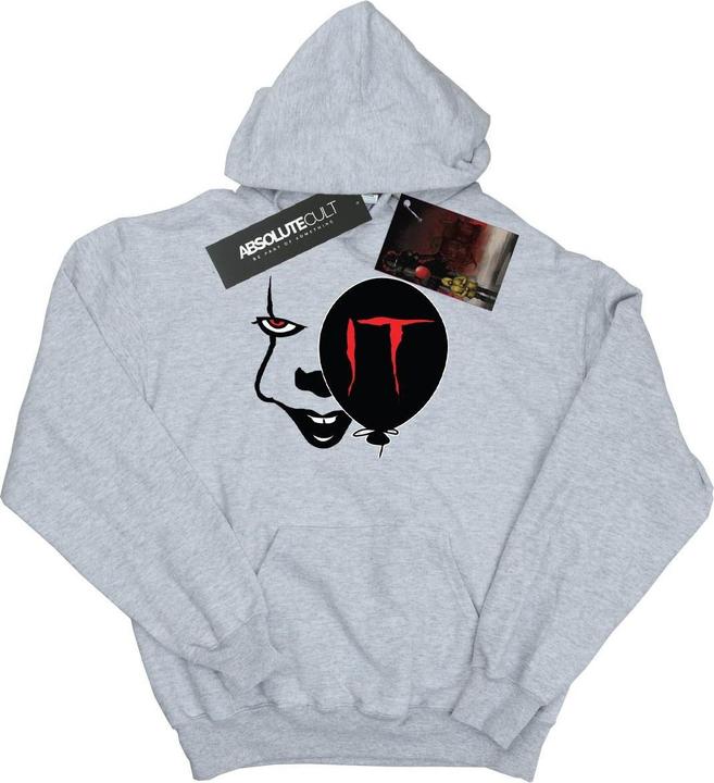 Actual product image Universal Textiles Mens Pennywise Smile Hoodie (XXL)