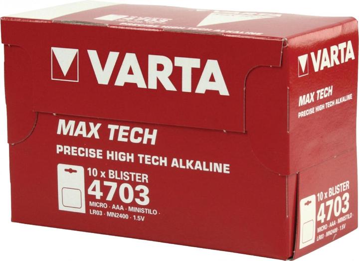 Produktbild Varta LONGLIFE Max Power (4 Stk., AAA, 1280 mAh)