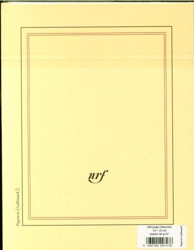 Actual product image Voyages : carnet carré pages blanches (French, Guéhenno Jean, 2023)