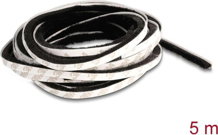 Delock Bürstenstreifen selbstklebend 8mm - Länge 5