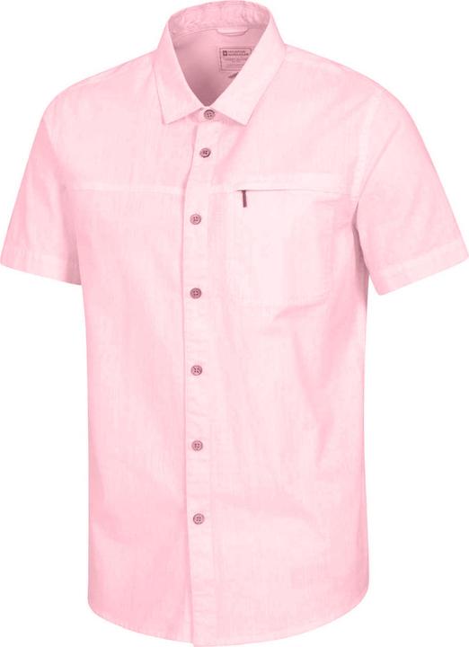 Actual product image Mountain Warehouse Mens Coconut Slub Short-Sleeved Shirt (S)