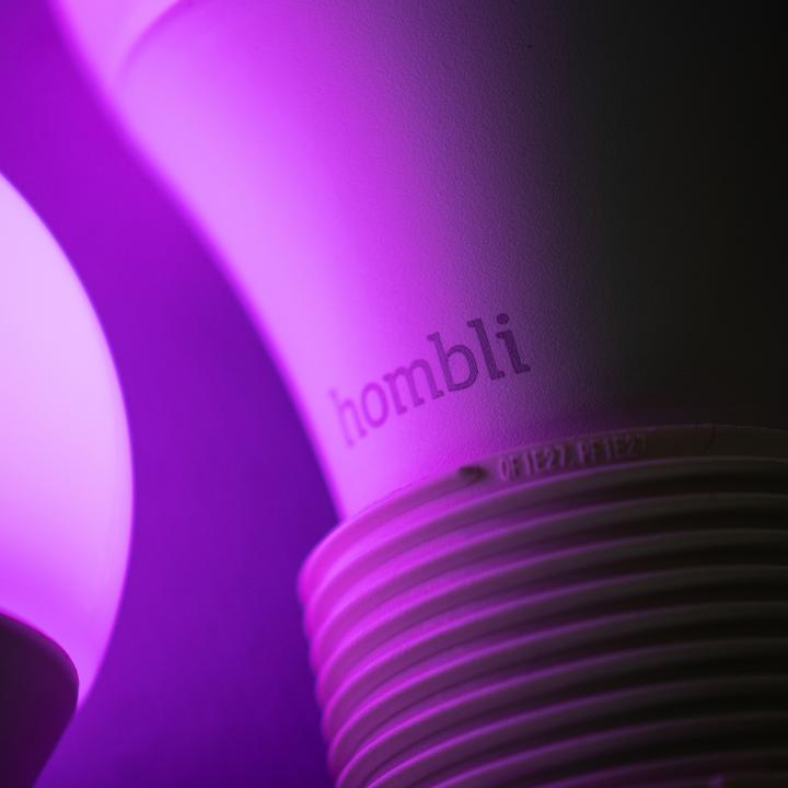 Produktbild Hombli Smart Bulb 9W RGB (2x) (E27, 9 W, 800 lm, 2 x, F)
