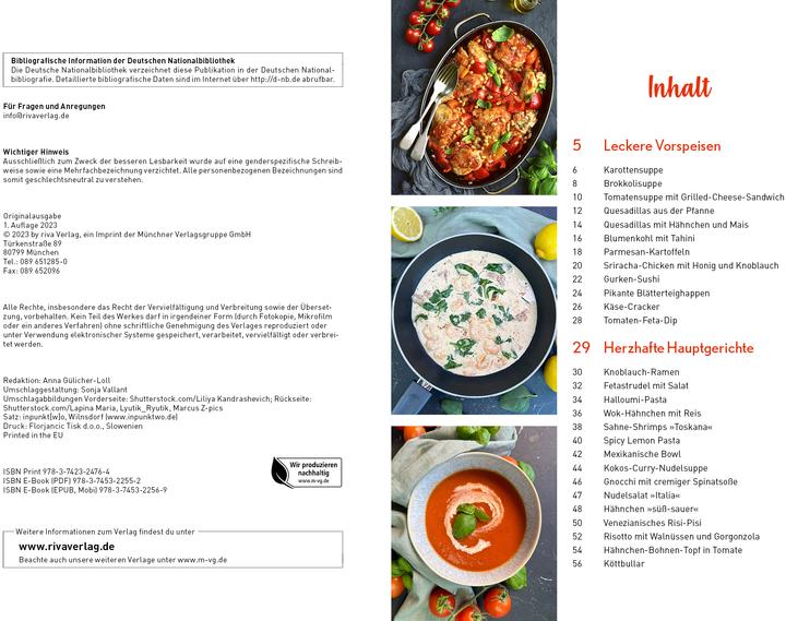 Image du produit Die besten Kochrezepte: Schnell & einfach (Allemand, recettes de cuisine, 2023)