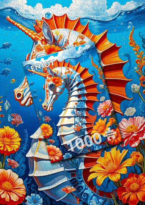 Produktbild Enjoy Puzzle Puzzle 1000 Teile - Seepferdchen (1000 Teile)