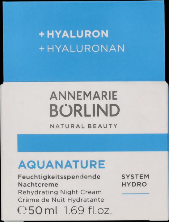 Produktbild Annemarie Börlind Aquanature (50 ml, Nachtcreme, Bis SPF 10)