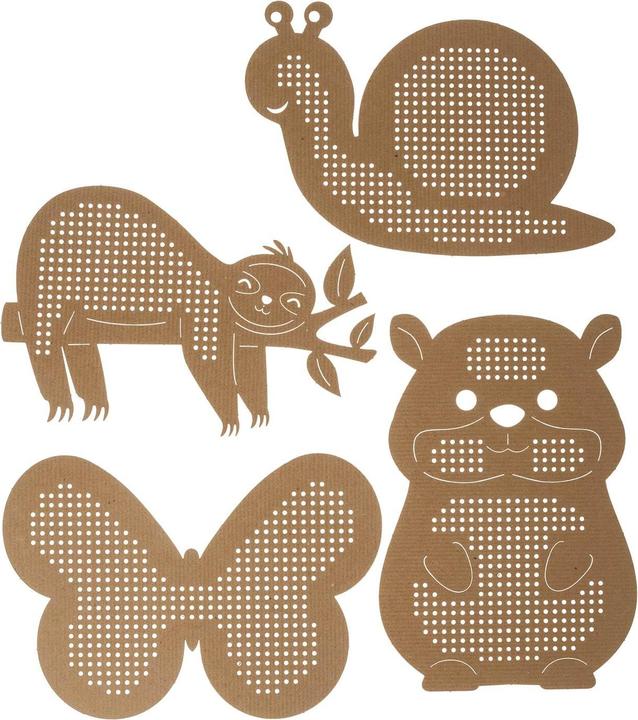 Produktbild Ursus Stickset Kreuzstich Tiere 12 Motive