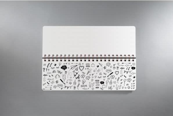 Produktbild Sigel Tischkalender undatiert Glamorous Leaves (30 x 11.4 cm, Harter Einband, Englisch)
