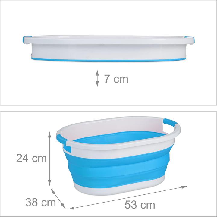 Image du produit Relaxdays Panier-à-linge (24 l)