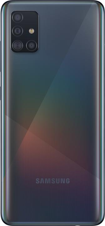 Immagine prodotto Samsung Galaxy A51 (128 GB, Prisma Crush Nero, 6.50", Doppia SIM + SD, 48 Mpx, 4G)