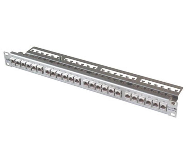 Image du produit Metz Connect BTR E-DATmodul 24x8 CAT6 1HE (Panneau de brassage)