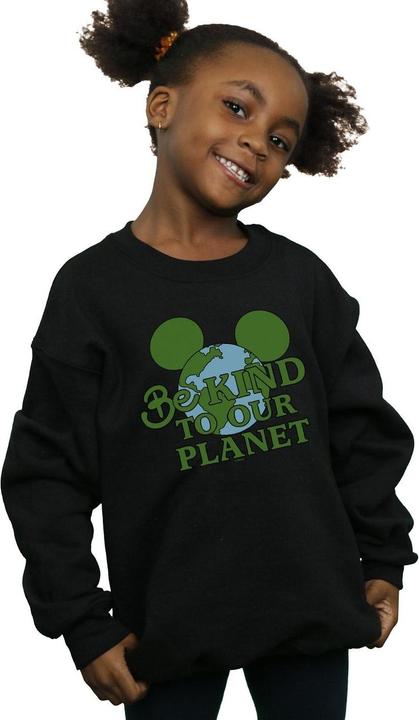 Actual product image Disney Girls Mickey Mouse Be Kind Sweatshirt (152, 158)