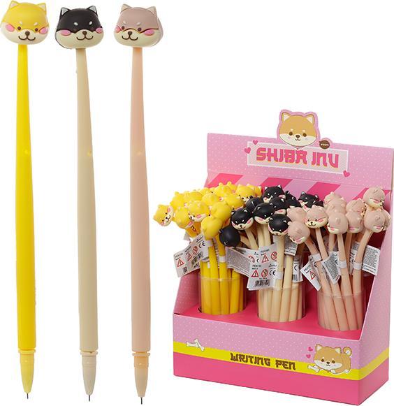 Produktbild Puckator Adoramals Shiba Inu Hund feine Spitze Kugelschreiber Kuli