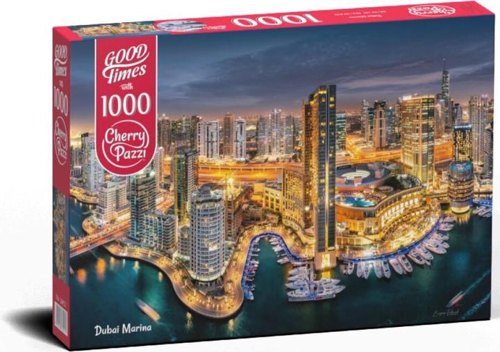 Actual product image Cherry Pazzi Puzzle Dubai Marina 1000 pieces (1000 pieces)