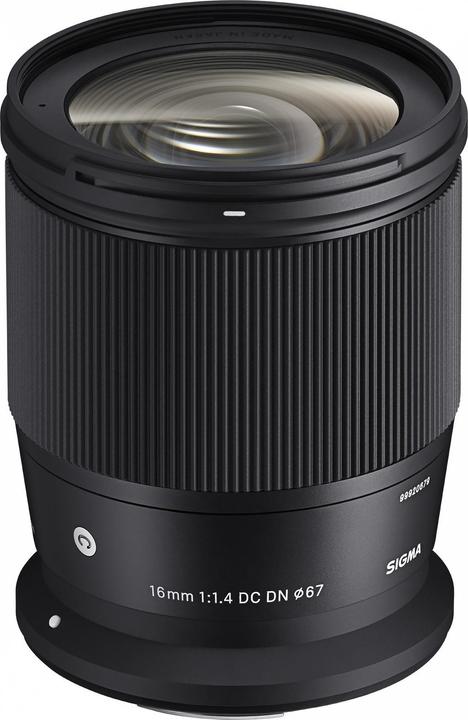 Productafbeelding Sigma 16mm F1,4 DC DN | Contemporary (Canon RF) (Canon RF, APS-C / DX)