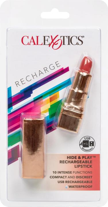 Produktbild CalExotics Hide & Play Lipstick Recharge-Rot