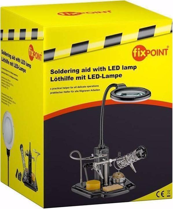 Immagine prodotto Goobay Ausilio per la saldatura con luce LED (Supporto/mano)