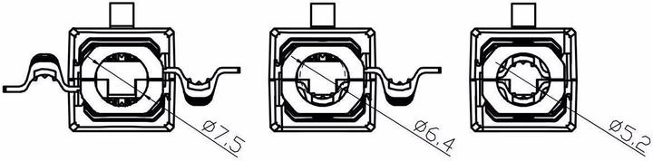 Produktbild Goobay RJ45 Stecker CAT 6 UTP ungeschirmt (U/UTP, CAT6, 0.05 m)
