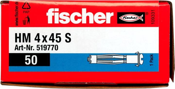Immagine prodotto Fischer Ancoraggio a cuneo R 88715 EXA 12/ 35 Clip in acciaio zincato/espansione A 2 (50 pz.)