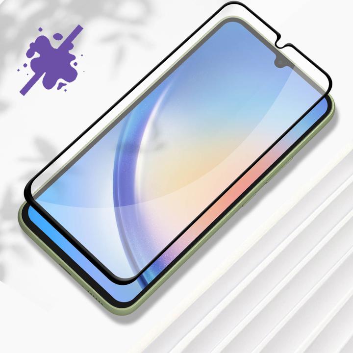 Actual product image Avizar 9H hardness glass display protection film (1 Piece, Samsung Galaxy A34 5G)