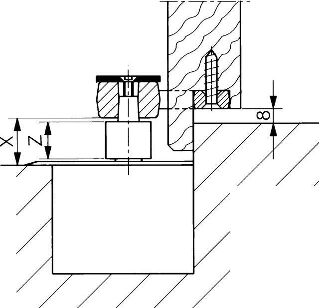 Produktbild Dormakaba Steckachse zu BTS 75V / 80 / 84 (Zimmertür, Eingangstür, Holztür, Balkontür, Indoor)