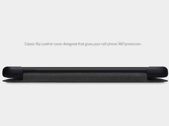 Actual product image Nillkin Qin Series (Xiaomi Mi Note 10)