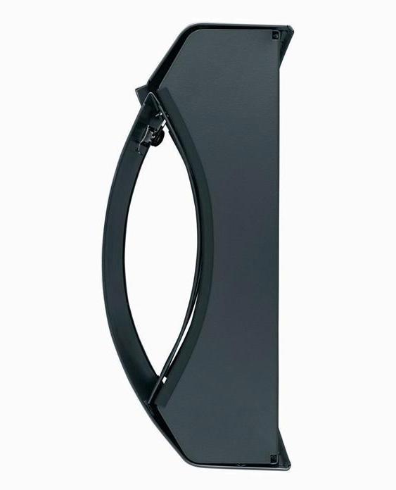 Actual product image Burg Wächter Verona 3844 / 884 letterbox with interior light anthracite DIN C4