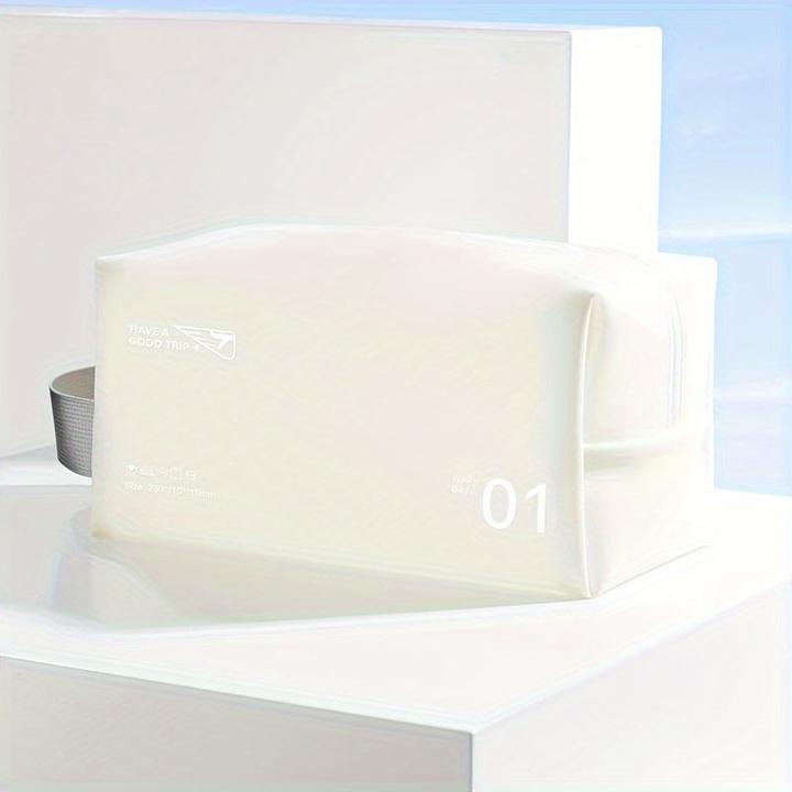 Actual product image Only-Bags.Store Summer floating beach bag, PVC storage bag, fashion cosmetic bag with handle
