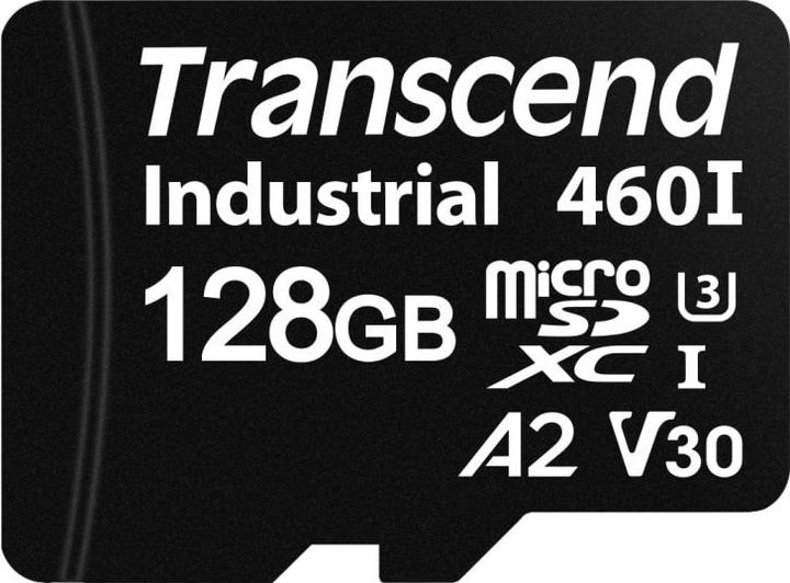 Actual product image Transcend MicroSDXC karta 128GB 460I, UHS-I U3 A2 100/80 MB/s (128 GB, microSDXC, U3, UHS-I)