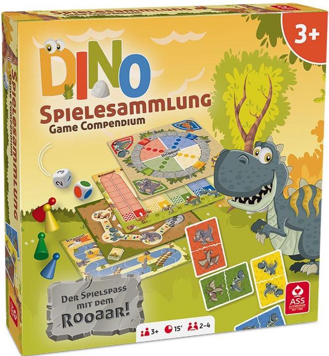 Image du produit ASS Altenburg Collection de jeux Dino, jeu de société, pour 2-4 joueurs, à partir de 5 ans (DE edition) (Français)