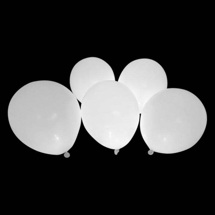Image du produit Amscan 5 ballons LED blancs