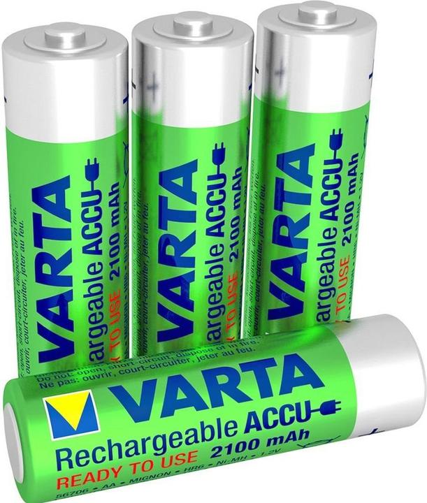 Actual product image Varta Recharge Accu Power (4 pcs., AA, 2100 mAh)