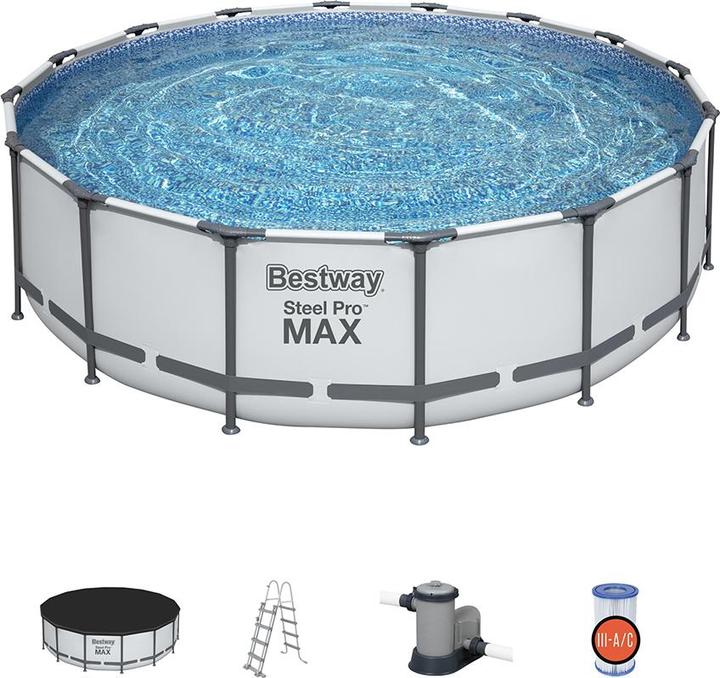 Actual product image Bestway Steel Pro Max (488 x 488 x 122 cm)