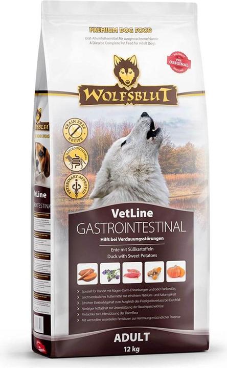 Immagine prodotto Wolfsblut VetLine Gastrointestinal cibo secco per cani 12 kg (Adulto, 1 pz., 12000 g)