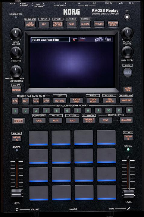Actual product image Korg KAOSS Replay