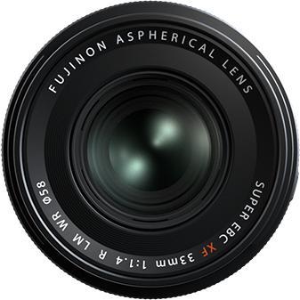 Actual product image Fujifilm FUJINON XF 33mm F1.4 R LM WR (Fujifilm X, APS-C / DX)