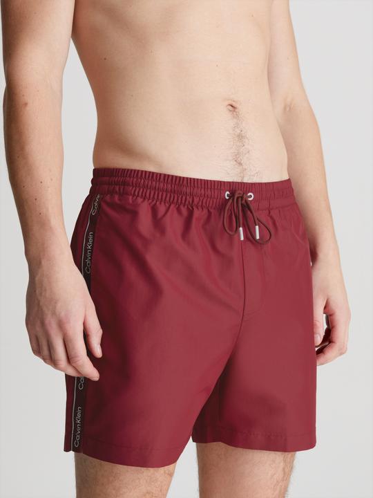 Produktbild Calvin Klein Medium Drawstring Heren Zwembroek - Cordovan - Maat XL (XL)
