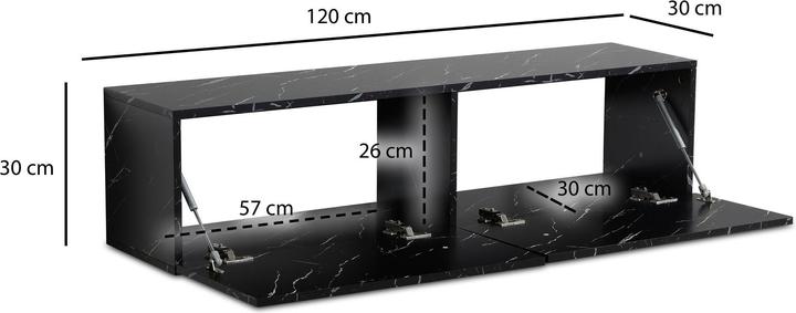 Actual product image Wohnling Hanging (120 x 30 x 30 cm)
