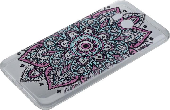 Actual product image König Design Henna Cover for Mobile HTC U11 Case Protection Sleeve Silicone Bumper Cases Tattoo Colourful (HTC U11)