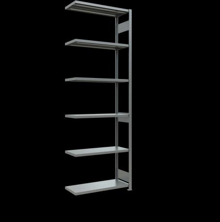 Stecksystem Anbauregal MULTIplus250 mit Längenriegel