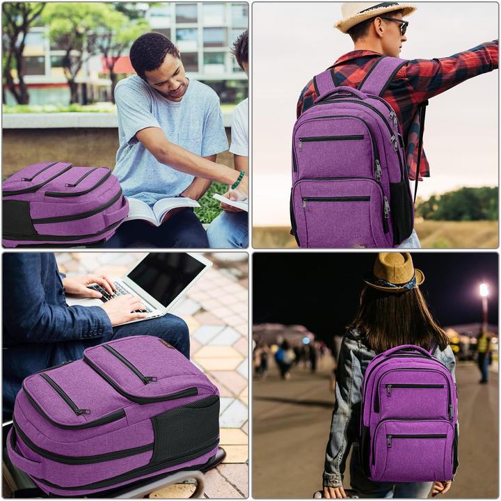 Actual product image Only-Bags.Store Backpack, school backpack waterproof employees laptop with USB charging port, travelling hiking (32 l)