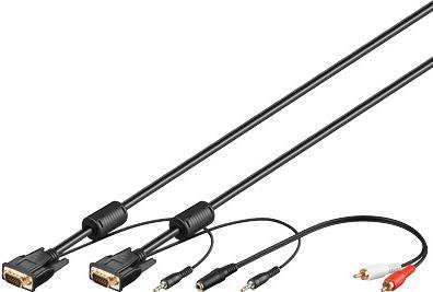 Produktbild Goobay VGA- / Audio-Kabelsatz (3 m, VGA)